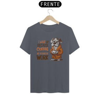 Nome do produto CAMISETA T-SHIRT PIMA, DOG COFFEE