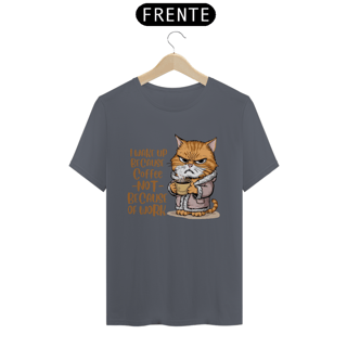 Nome do produto CAMISETA T-SHIRT CLASSIC, CAT COFFEE