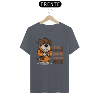 Nome do produto CAMISETA T-SHIRT CLASSIC, DOG COFFEE