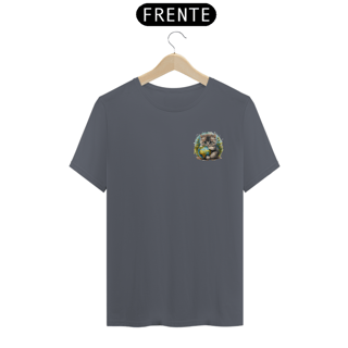 Nome do produto CAMISETA T-SHIRT PIMA MINIMALISTA, CAT PLANETA