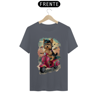 Nome do produto CAMISETA T-SHIRT PIMA, DOG VESPA YORKSHIRE TERRIER