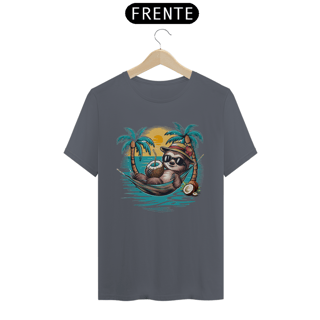 Nome do produto CAMISETA T-SHIRT PIMA, BICHO PREGUIÇA