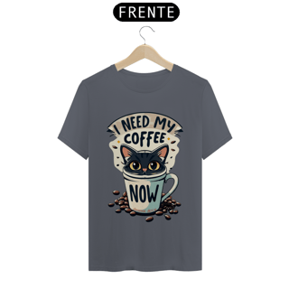 Nome do produto CAMISETA T-SHIRT CLASSIC, CAT COFFEE