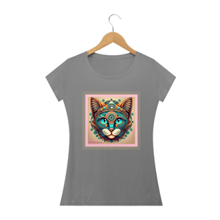 Nome do produto CAMISETA BABY LONG QUALITY, CAT MYSTIC 