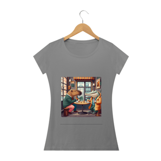 Nome do produto CAMISETA BABY LONG QUALITY,  FRIENDS 