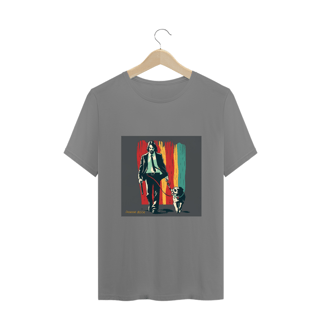 Nome do produto CAMISETA T-SHIRT PLUS SIZE, LINHA FILME JOHN WICK DOG