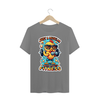 Nome do produto CAMISETA T-SHIRT PLUS SIZE, MEME-WHO LOVES FITNESS
