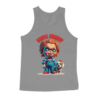 Nome do produto REGATA CLASSIC DOG,CHUCKY BRINCA COMIGO