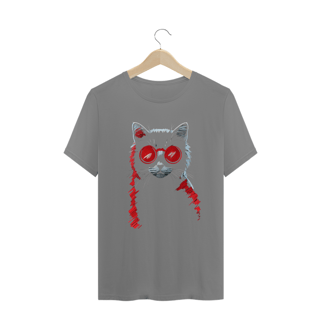 Nome do produto CAMISETA T-SHIRT PUS SIZE, CAT TRAÇOS