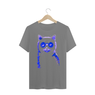 Nome do produto CAMISETA T-SHIRT PLUS SIZE, CAT TRAÇOS