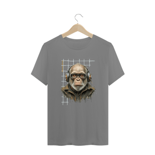 Nome do produto CAMISETA T-SHIRT PLUS SIZE, KING MONKEY