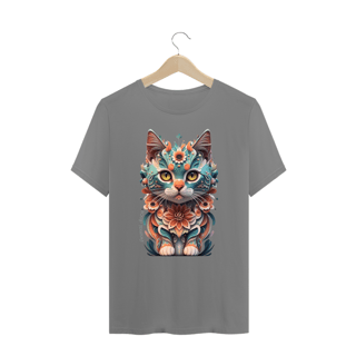 Nome do produto  CAMISETA T-SHIRT PLUS SIZE, PRINCESS CAT