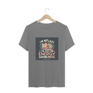 Nome do produto CAMISETA T-SHIRT PLUS SIZE, CAT ENERGY