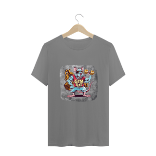 Nome do produto CAMISETA T-SHIRT PLUS SIZE, MEME-GYM RAT