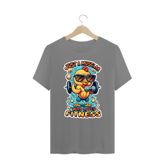 Nome do produto CAMISETA T-SHIRT PLUS SIZE, MEME-WHO LOVES FITNESS