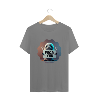 Nome do produto CAMISETA T-SHIRT PLUS SIZE, FOCA YOU