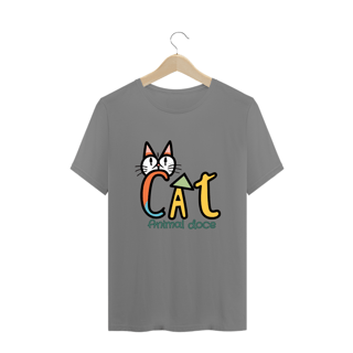 Nome do produto CAMISETA T-SHIRT PLUS SIZE, CAT LETRAS