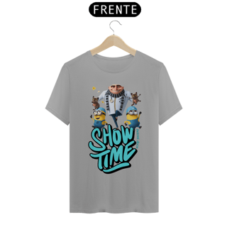 Nome do produto CAMISETA T-SHIRT QUALITY, MEU MALVADO FAVORITO SHOW TIME