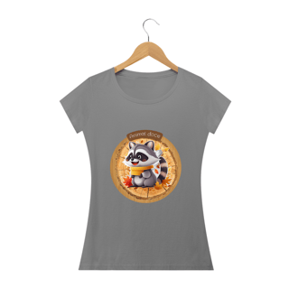 Nome do produto CAMISETA BABY LONG QUALITY, RACOON