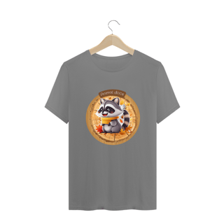 Nome do produto CAMISETA T-SHIRT PLUS SIZE, RACOON