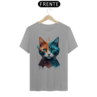 Nome do produto CAMISETA T-SHIRT QUALITY, COLORFUL CAT