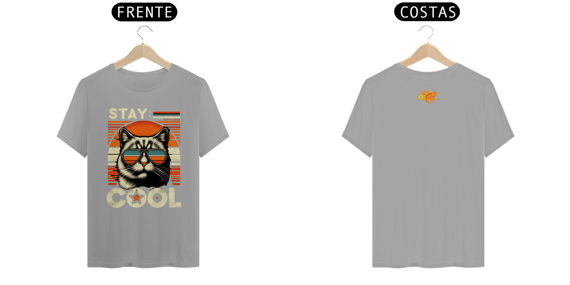 CAMISETA T-SHIRT QUALITY F/V CAT, STAY COOL