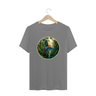 Nome do produto CAMISETA T-SHIRT PLUS SIZE, ARARA