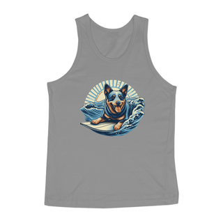 Nome do produto REGATA CLASSIC, DOG SURF BLUE HEELER