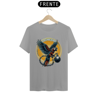 Nome do produto CAMISETA T-SHIRT QUALITY ARARA, LET ME FREE