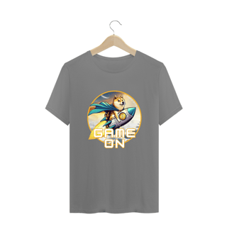 Nome do produto CAMISETA T-SHIRT PLUS SIZE, BITCOIN GAME ON