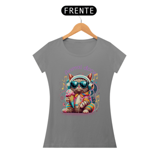 Nome do produto CAMISETA BABY LONG QUALITY CAT, ANIMAL DOCE