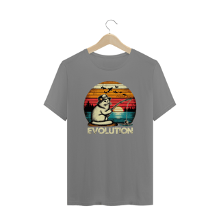 Nome do produto CAMISETA T-SHIRT PLUS SIZE, CAT EVOLUTION