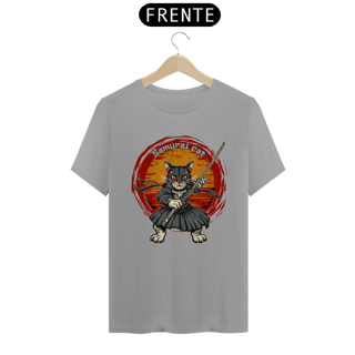 Nome do produto CAMISETA T-SHIRT QUALITY, SAMURAI CAT