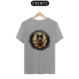 Nome do produto CAMISETA T-SHIRT QUALITY, SAMURAI CAT