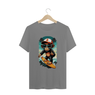 Nome do produto CAMISETA T-SHIRT PLUS SIZE, SURF MONKEY