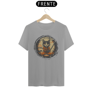 Nome do produto CAMISETA T-SHIRT QUALITY, SAMURAI CAT