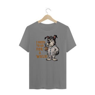 Nome do produto CAMISETA T-SHIRT PLUS SIZE, DOG COFFEE