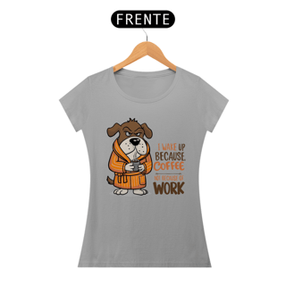 Nome do produto CAMISETA BABY LONG CLASSIC, DOG COFFEE