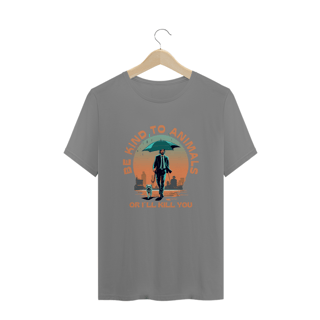 Nome do produto CAMISETA T-SHIRT PLUS SIZE DOG, LINHA FILME JOHN WICK BE KIND TO ANIMALS