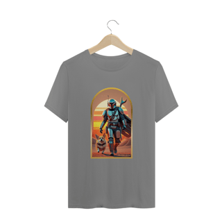 Nome do produto CAMISETA T-SHIRT PLUS SIZE, DOG STAR WARS