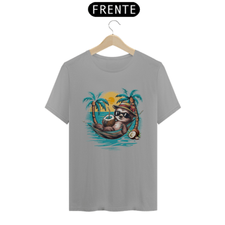 Nome do produto CAMISETA T-SHIRT QUALITY, BICHO PREGUIÇA