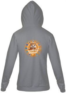 Nome do produto MOLETOM COM ZIPER UNISSEX, BOLSO HAMSTER KOMBAT-P M G GG-INTERIOR FLANELADO, PUNHO E BARRA EM RETILÍNEA-2