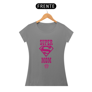 CAMISETA BABY LONG QUALITY, PET SUPER MOM