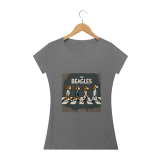 CAMISETA BABY LONG ESTONADA DOG, THE BEAGLES CAPA 