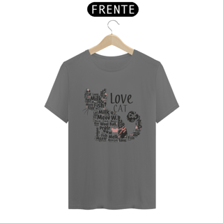 Nome do produto CAMISETA T-SHIRT ESTONADA, CAT LETRAS