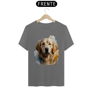 Nome do produto CAMISETA T-SHIRT ESTONADA, DOG GOLDEN