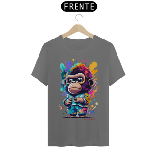 CAMISETA T-SHIRT ESTONADA, KING MONKEY