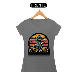 Nome do produto CAMISETA BABY LONG ESTONADA, DUCK VADER STAR WARS