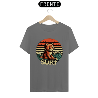 Nome do produto CAMISETA T-SHIRT ESTONADA, CAT SURF