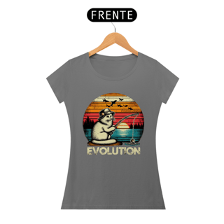 Nome do produto CAMISETA BABY LONG ESTONADA, CAT EVOLUTION